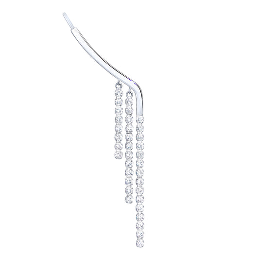 chandelier flow earring