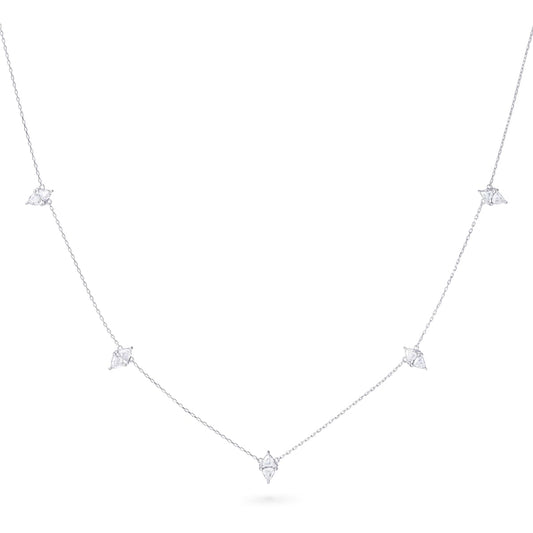 cerf-volant losange diamond station necklace 