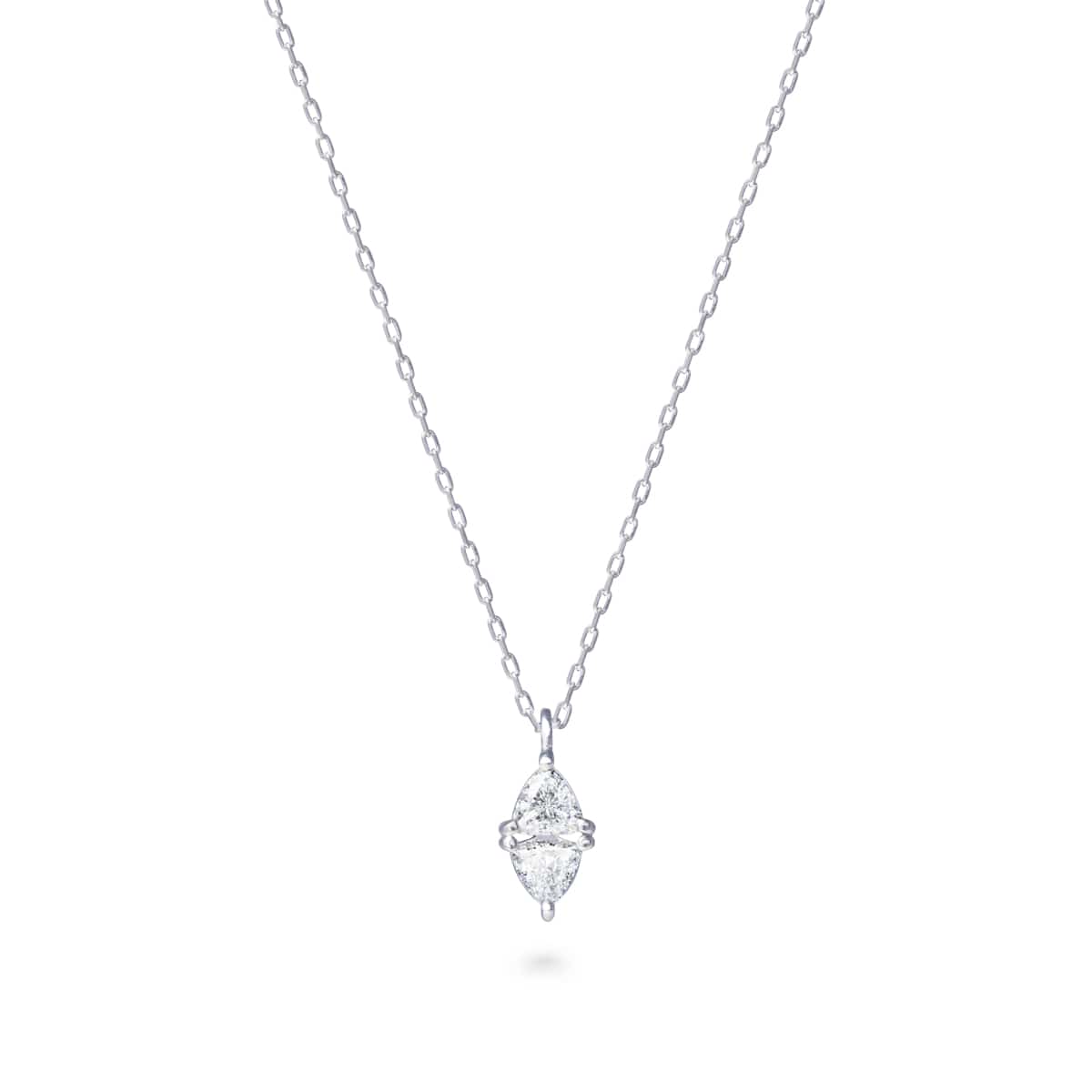 cerf-volant losange diamond necklace