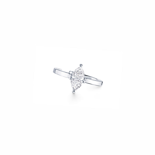 cerf-volant losange diamond ear cuff