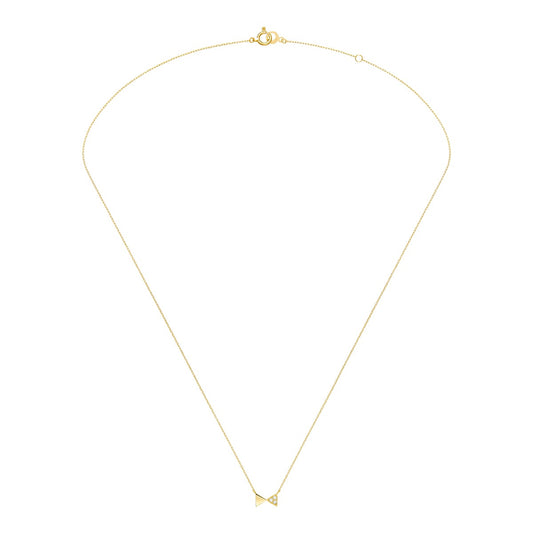 cerf-volant pavé combination necklace