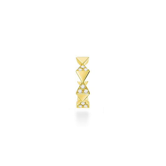 cerf-volant  pavé sequence earring