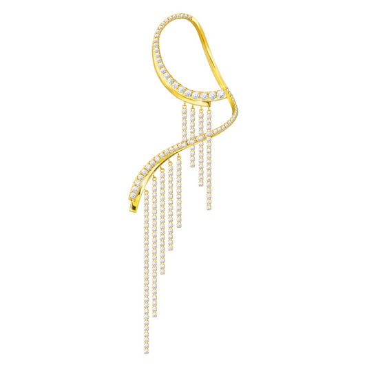 chandelier radiant ear cuff