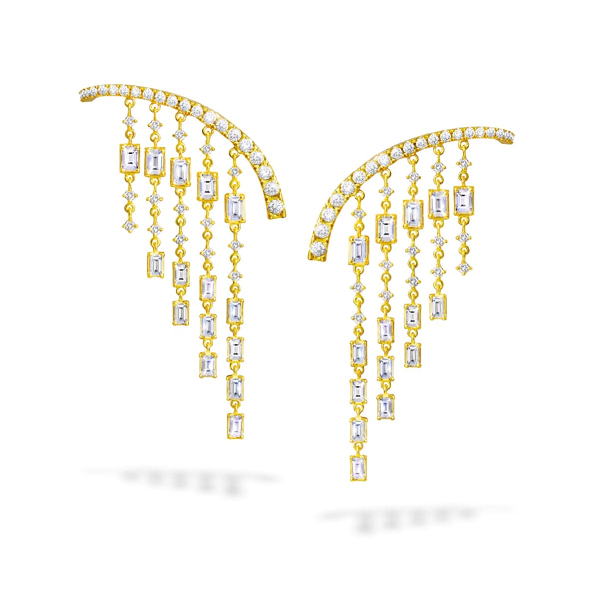 chandelier sway grace earrings