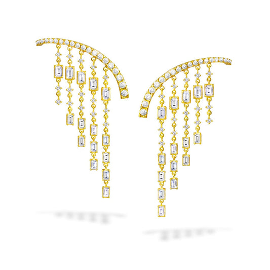 chandelier sway grace earrings