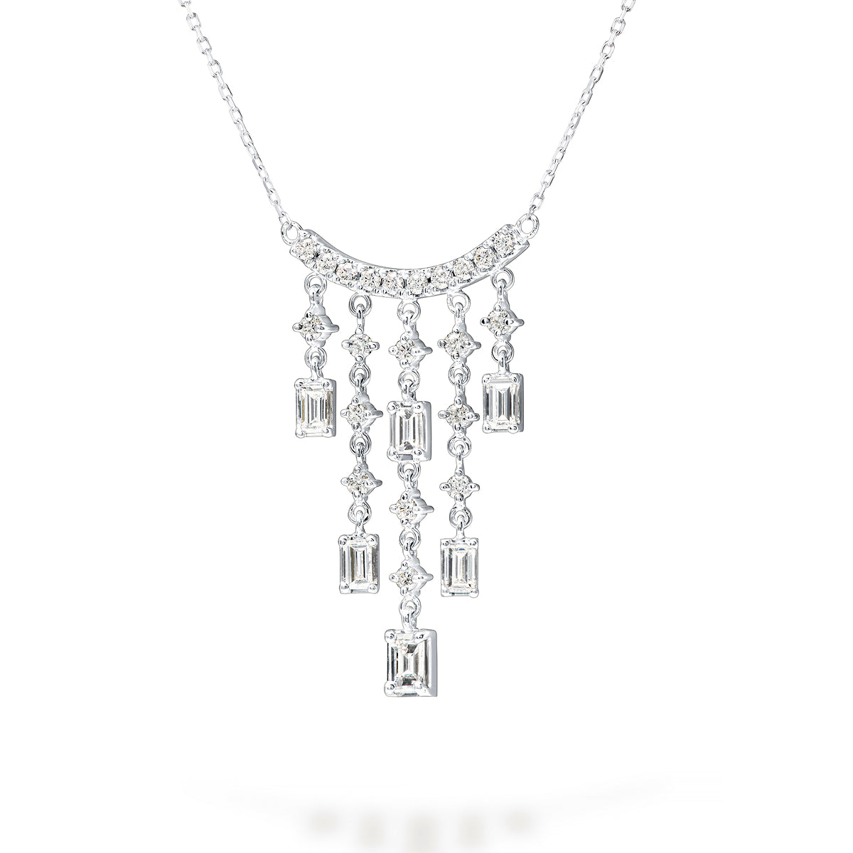 chandelier sway grace necklace