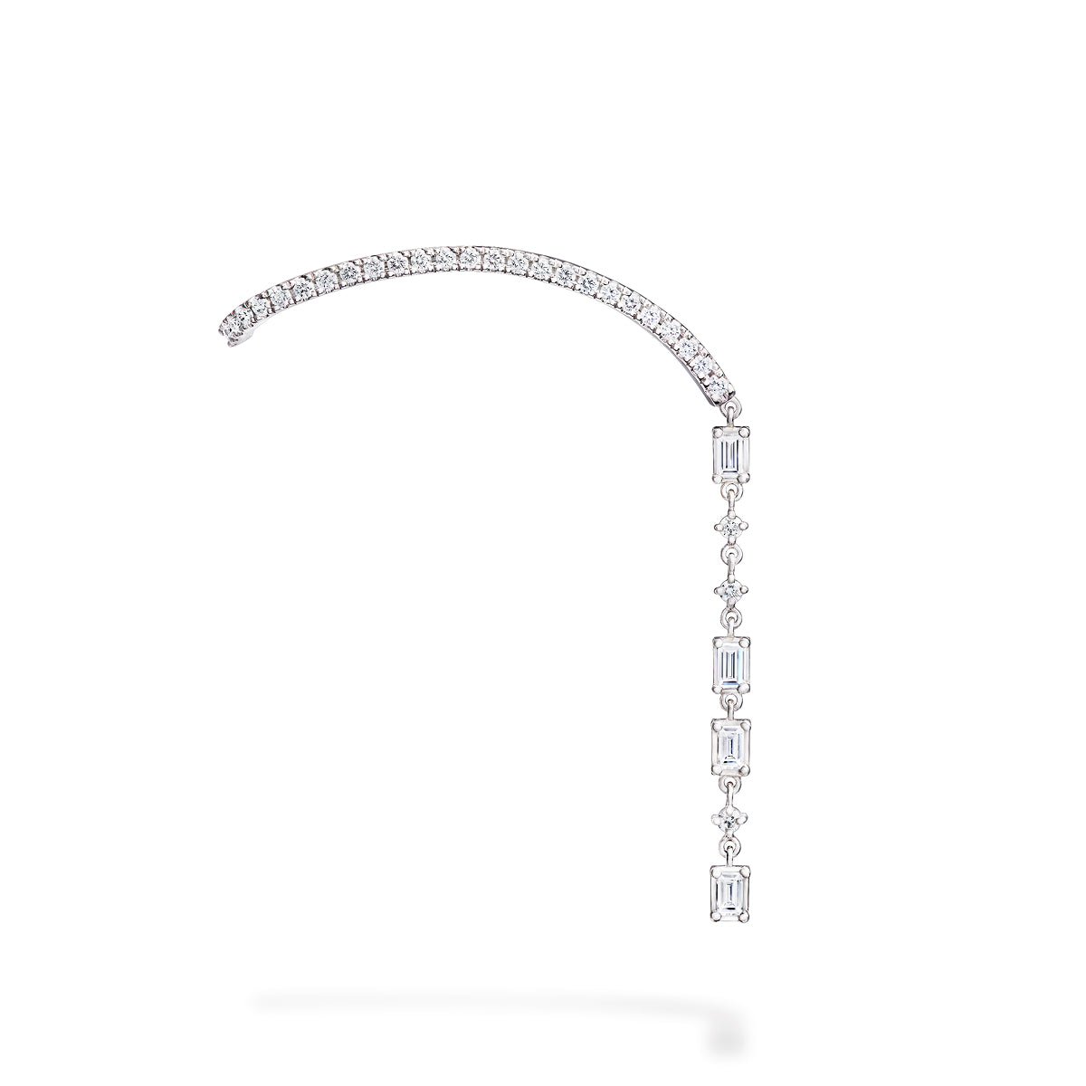chandelier sway grace line earring