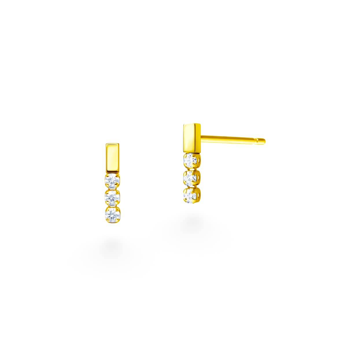 chandelier line petit earrings