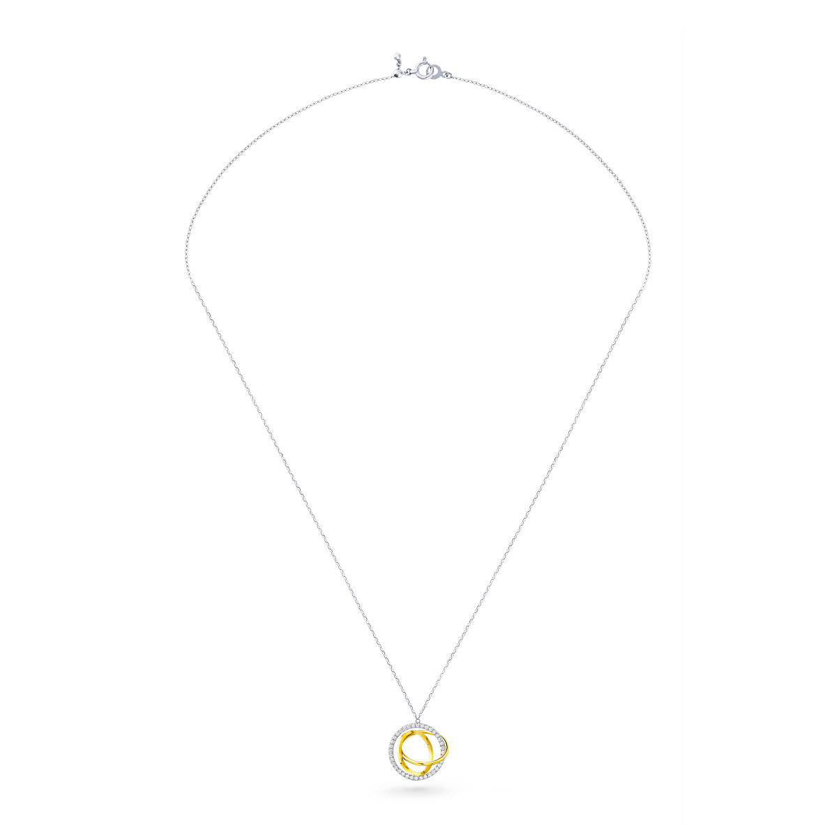 elements floating necklace