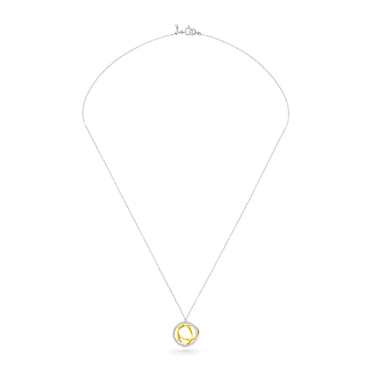 elements floating necklace