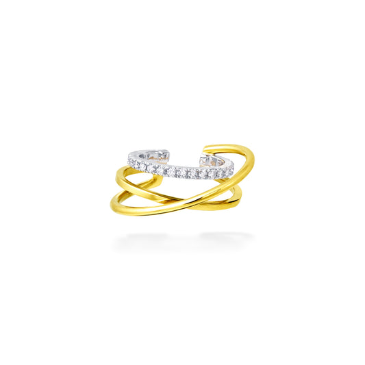 elements floating ear cuff