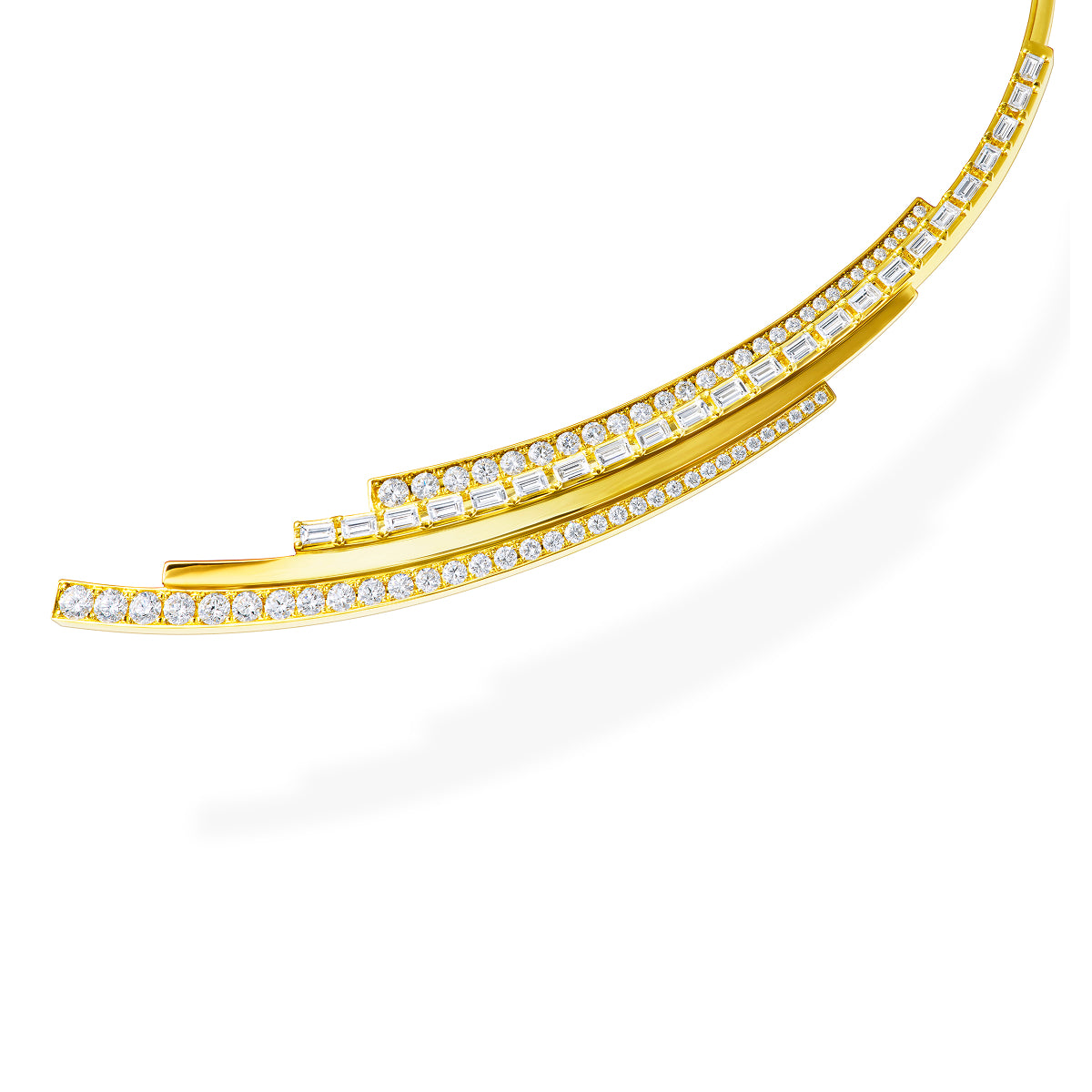 chandelier layered flare 頸鍊