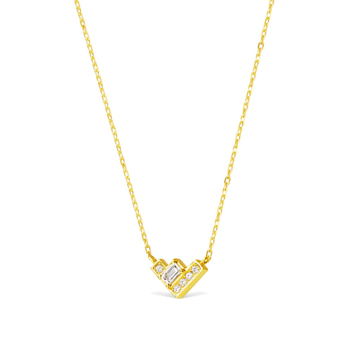 chandelier layered lueur necklace