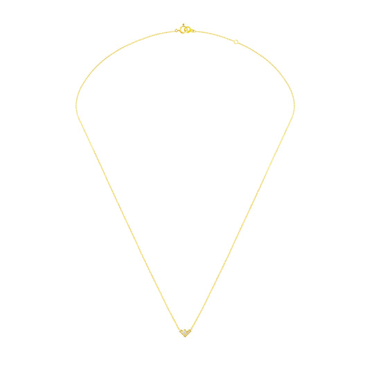 chandelier layered lueur necklace