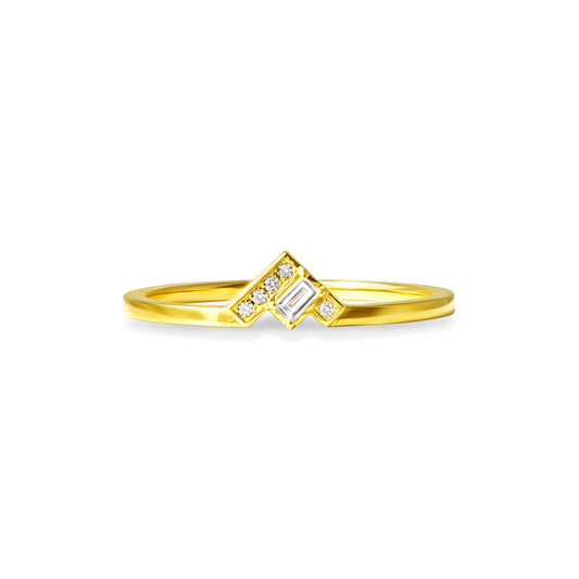 chandelier layered lueur ring