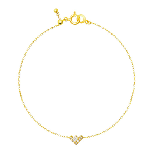 chandelier layered lueur bracelet