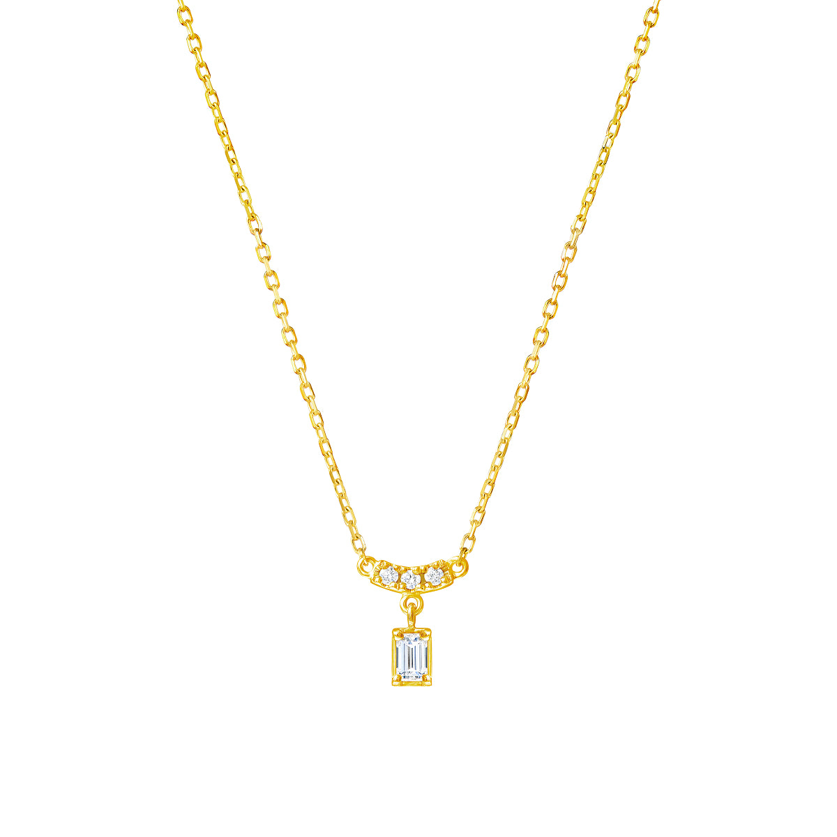 chandelier sway solo necklace