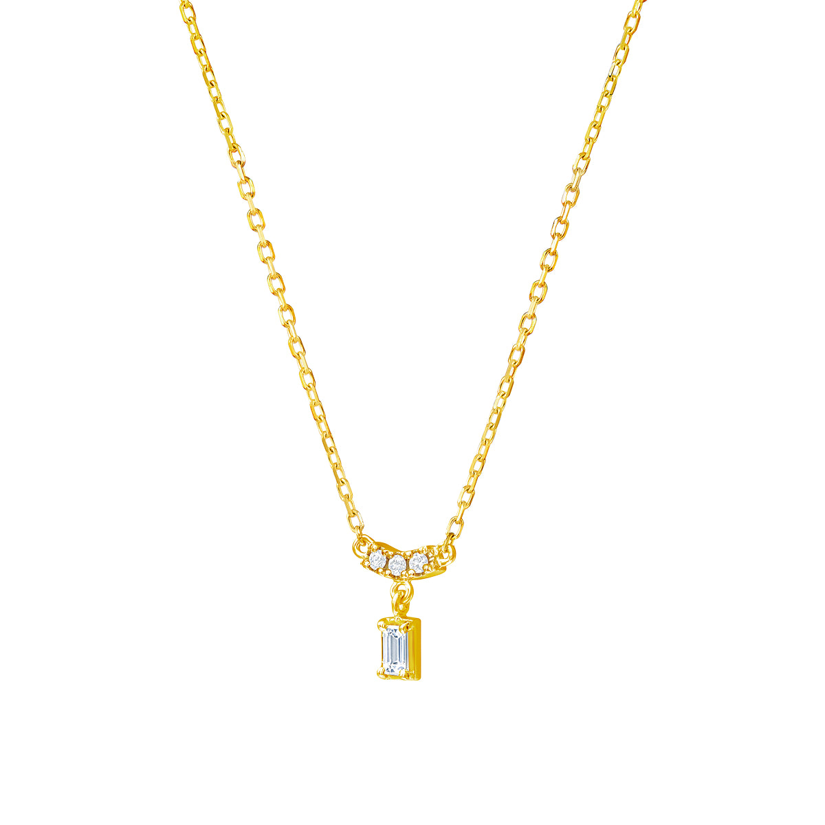 chandelier sway solo necklace