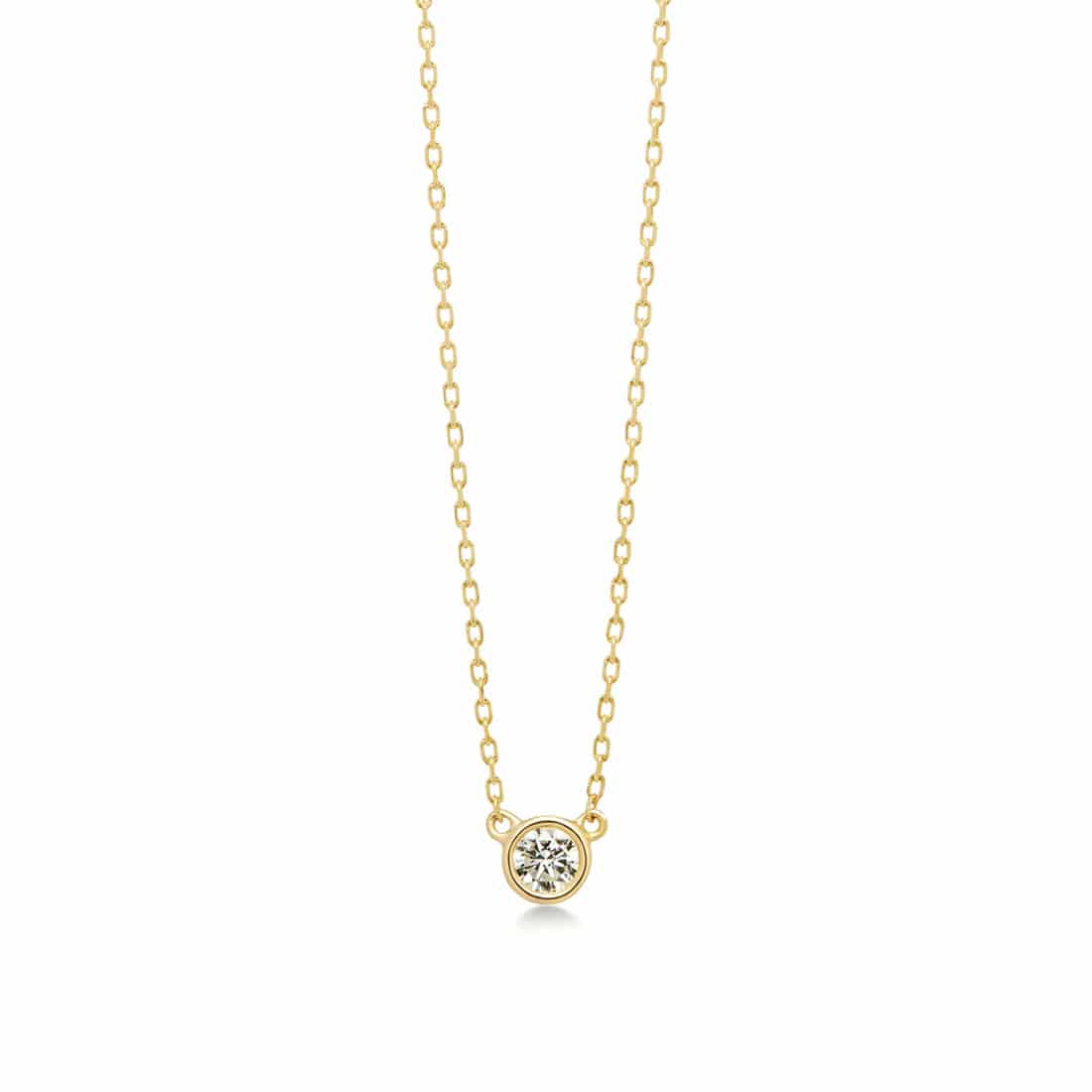 nudity diamond necklace