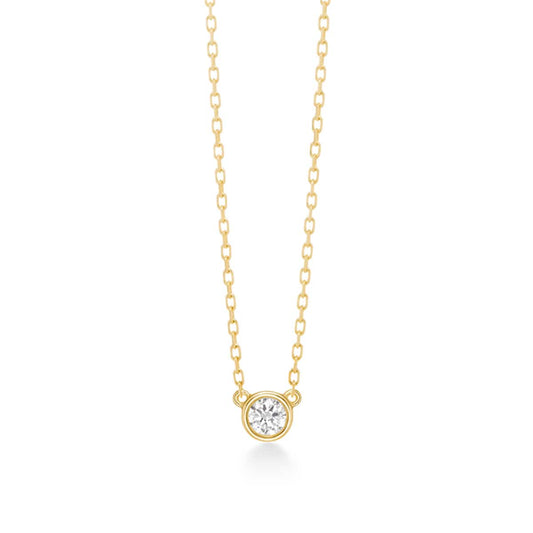 nudity diamond (0.1ct) necklace
