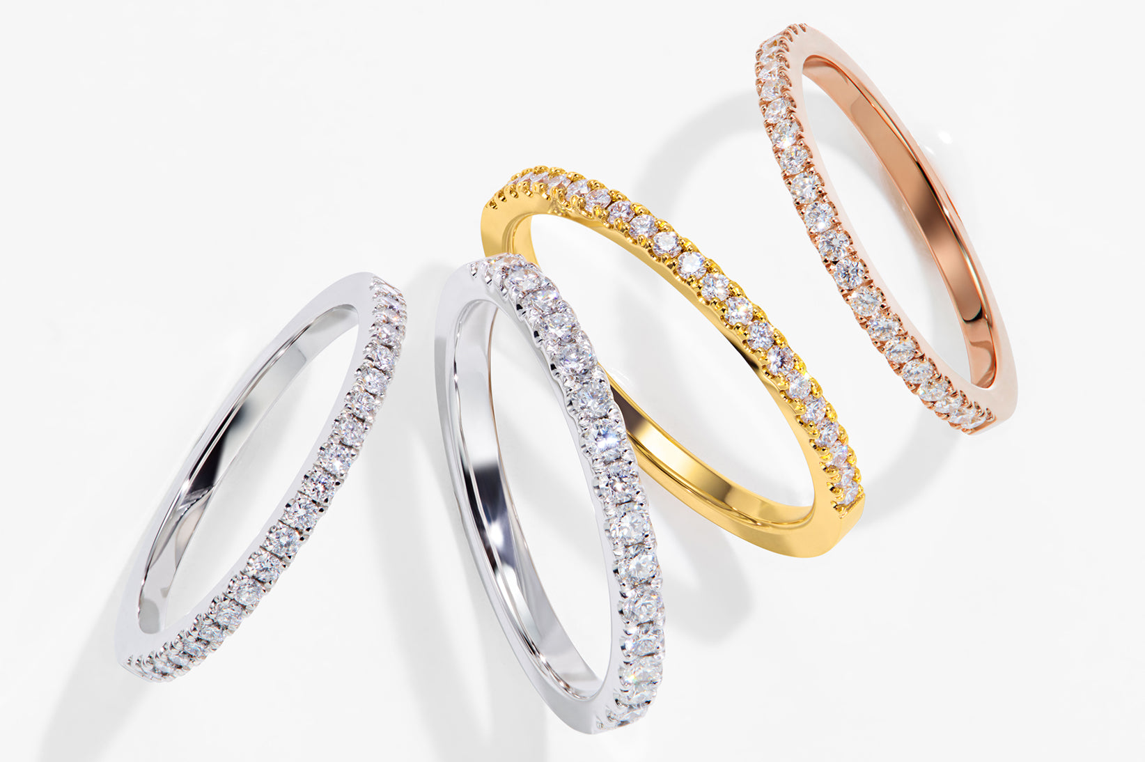 値下げレシートあり18K ダイヤ ティナ リング（ハーフエタニティ/1.5mm） tina.jpg?v=1750996605&width=822