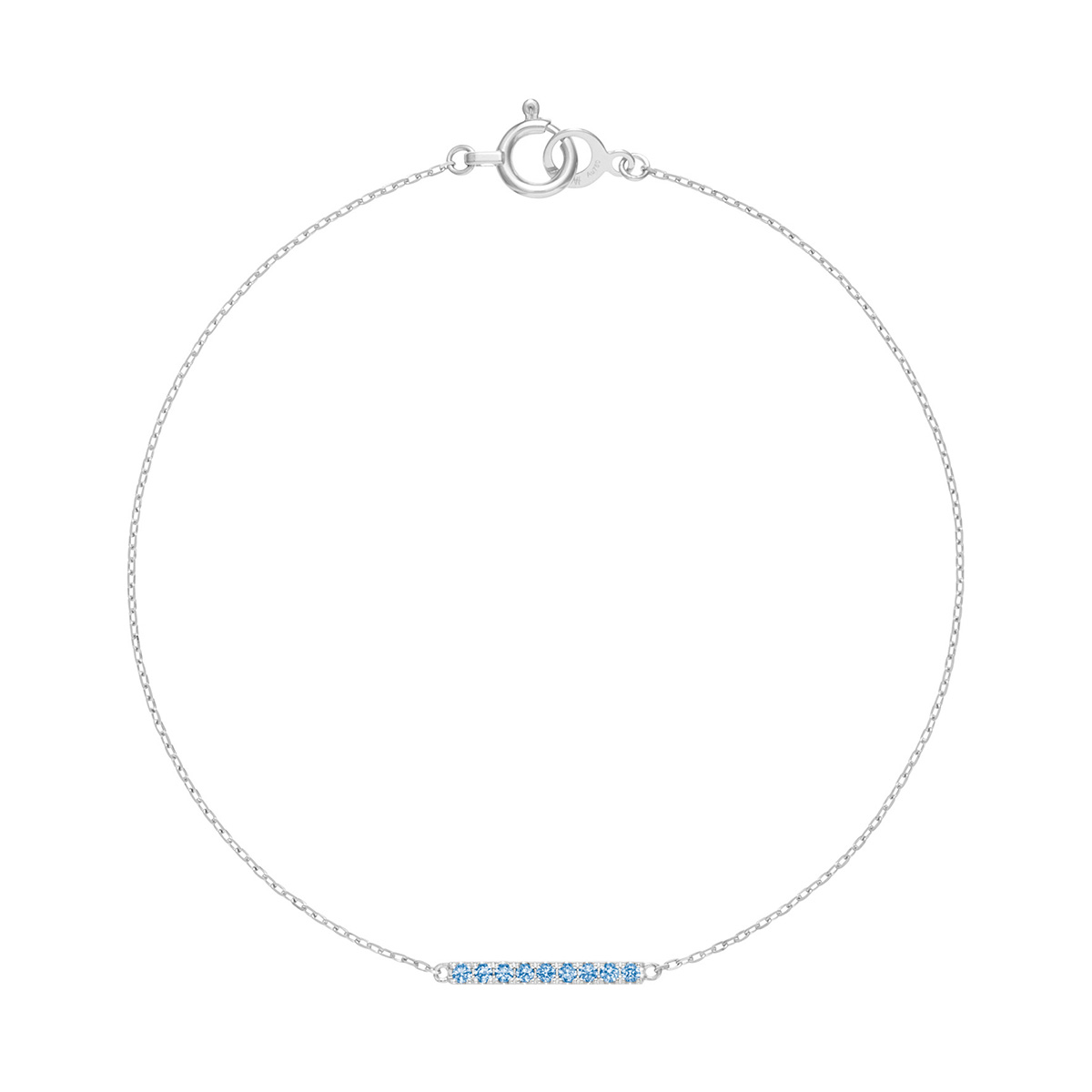 tina chain bracelet (blue sapphire)