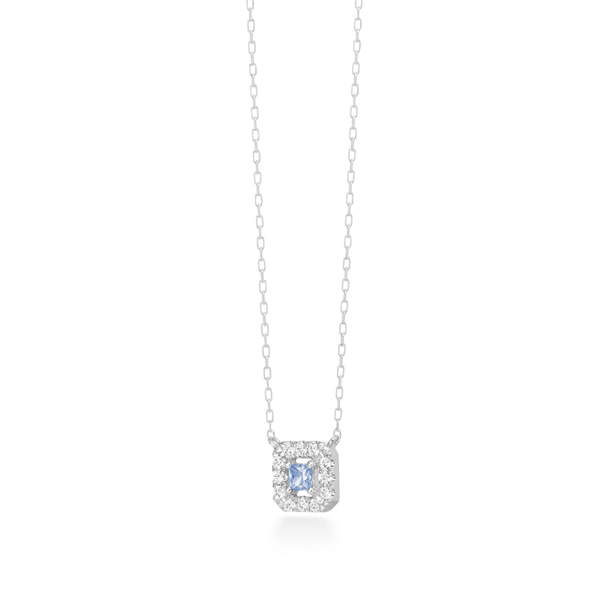tina coffret necklace (blue sapphire)